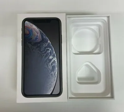 £9.99 • Buy Empty Used Phone Box For  Apple IPhone XR Black 64Gb No Accessories