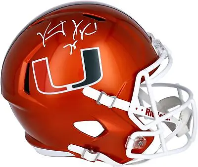 Autographed Vince Wilfork Miami Helmet • $349.99