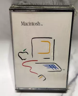 1984 Guided Tour Of Macintosh And MacWrite MacPaint Cassette M0001 Mac 128K NEW • $34.97