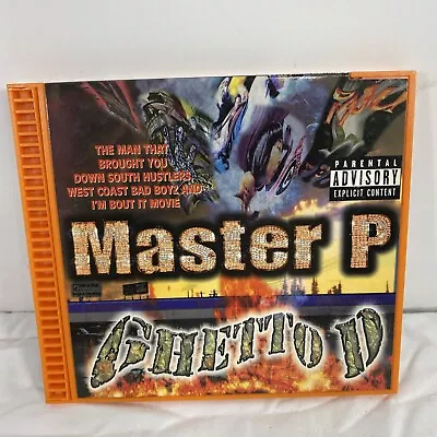 Master P Ghetto D [PA] CD September 1997 No Limit Records Explicit Orange Case • $17.99