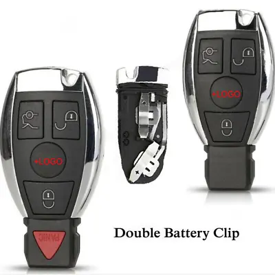 3 4 Button Remote Key Case Shell For Mercedes Benz B C E S M CLK CLS GLK BGA AMG • $10.98