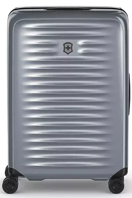 VICTORINOX Airox Medium 26.8  Check-in Hardside Suitcase Silver Tone 😃😃 • $240