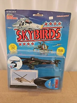  Racing Champions Skybirds Helicopter Hughes AH-64A Apache 1990 Sealed • $15