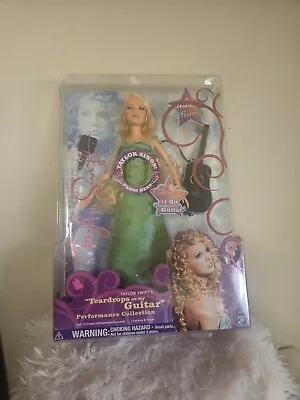 Taylor Swift “Teardrops On My Guitar” Performance Collection Barbie Doll 2006 • $105