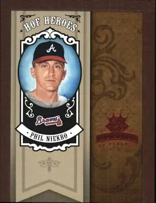 2005 Diamond Kings HOF Heroes Framed Red Baseball Card Pick • $8