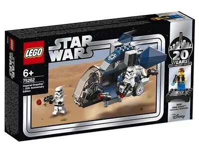 £38.50 • Buy LEGO Star Wars Imperial Dropship 20th Anniversary Hans Solo - 75262 & Retired