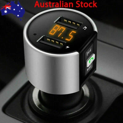 AU Handsfree Wireless Bluetooth Car Kit FM Transmitter Radio MP3 Player USB  • $19.98