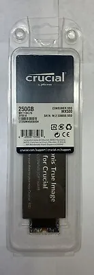 New Crucial MX500 CT250MX500SSD4 250GB M.2 2280 SATA III NGFF Solid State SSD • $44