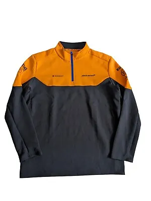 Mclaren Renault - 1/4 Zip Fleece Jacket - XL • $69.67