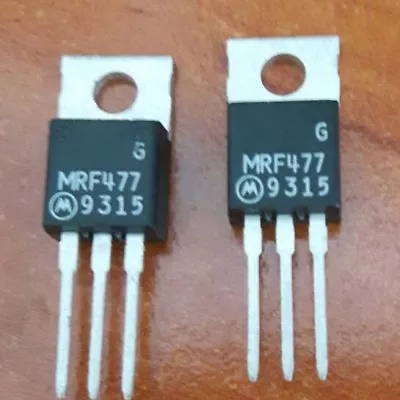 1PCS RF/VHF/UHF Transistor MOTOROLA TO-220 MRF477 100% Genuine And New • $44.99