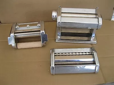 3 Attachments Pasta Makers By Marcato Atlas 150 And Others - Made In Italy • $15