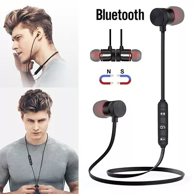 Wireless Earphones For IPhone Android Sports Gym Bluetooth In Ear Buds UK Seller • £3.99