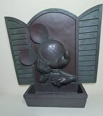 Mickey Mouse Wall Hanging Planter Window 3d 12 ×12   Disney Rare HTF • $100