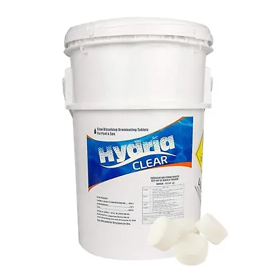 Hydria Clear 1  Swimming Pool & Spa Bromine Sanitizer Tablets - (Choose Size) • $289.99