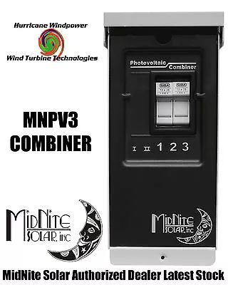 Midnite Solar MNPV3 (PV3 Combiner Box Only) Solar Wind Turbine Wind Generator • $109.80