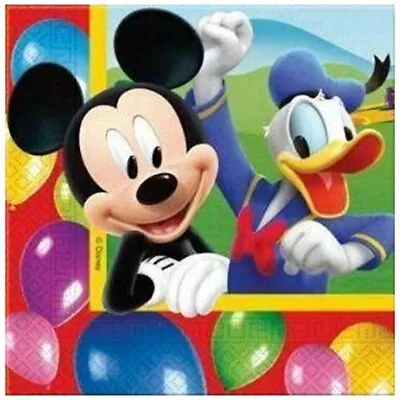 Mickey Mouse Clubhouse Party Time Napkins • $6.28