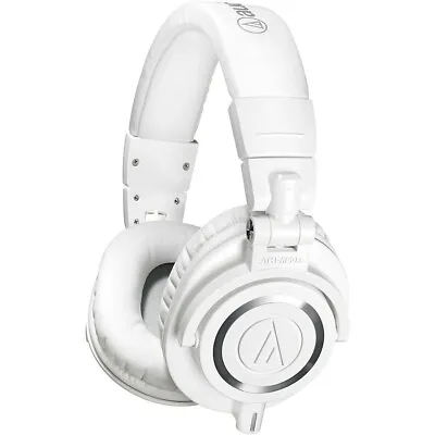 Audio-Technica ATH-M50x Closed-Back Professional Studio Monitor Headphones White • $169