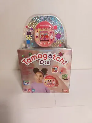 NEW Tamagotchi Pix Floral Pink - Virtual Pet Game & Camera  6+ • $39.99