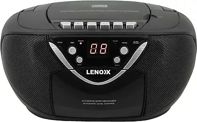 Lenoxx Portable CD And Cassette Player AM/FM Radio AUX Input NEW • $86.30