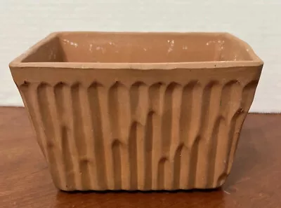 Vintage McCoy Unglazed Terra Cotta Planter/Flower Pot • $45