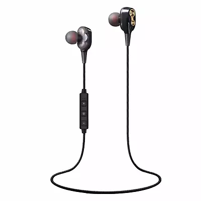 Sweatproof Wireless Bluetooth Earphones Headphones Sport Gym Samsung IPhone • £3.49