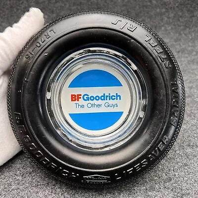 B.F. Goodrich Silvertown Lifesaver Radial Steel R/S LR70-15 Advertising Ashtray • $31.79