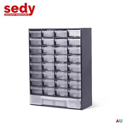$35.99 • Buy NEW 33 Drawers Storage Cabinet Tool Box Chest Case Plastic Organizer Toolbox Bin