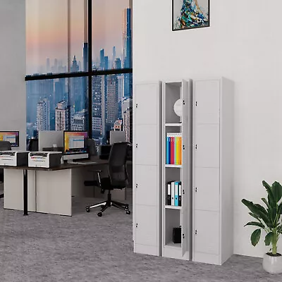 Steel Locker Wardrobes Cabinet Storage Cabinets Cupboards Home Office Furniture  • $266.96