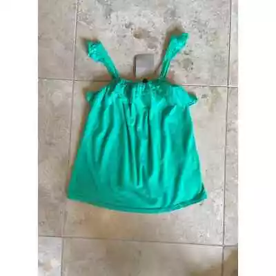 Zara Girls Soft Collection NWT Green Sleeveless Top 7/8yrs • $14