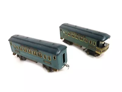 RARE American Flyer Rare Golden State Passenger Cars Set Of 2 O Gauge • $400