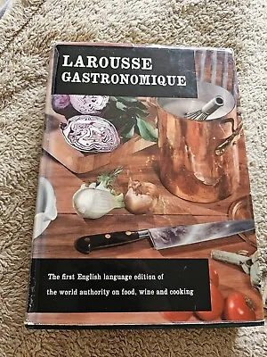 1963 Edition Larousse Gastronomique Food Wine Cooking Book • £23