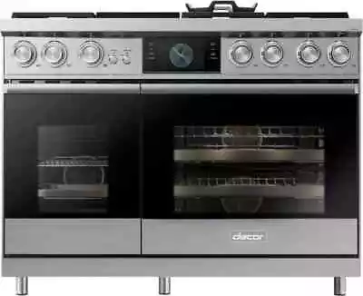 Dacor Contemporary DOP48C86DLS 48  Freestand Dual Fuel Smart Steam Range SS NG • $9999