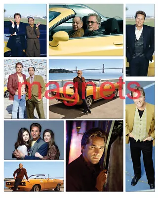 NASH BRIDGES #1don Johnson9pc MAGNET SET • £12.06