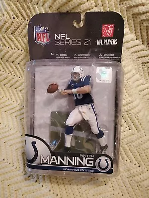 NFL Sports Picks Series 21 Peyton Manning Action Figure [Blue Jersey]  • $29.99