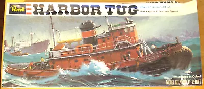 Vintage 1979 Revell #5001 Harbor Tug Model Boat Kit NEW SEALED • $49.95