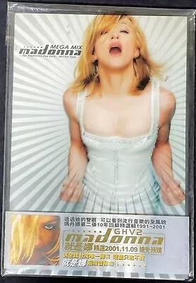 Madonna GHV2 Megamix Taiwan Ltd W/obi 1-track Promo CD Single Madame X Mega Rare • $149.99