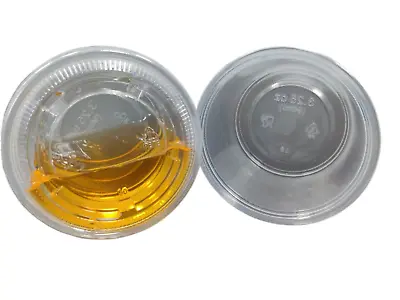 3.25oz PP Plastic Portion Cups/Souffle Cups - Clear - W/wo Lids 100 To 2500 Ct • $18.99