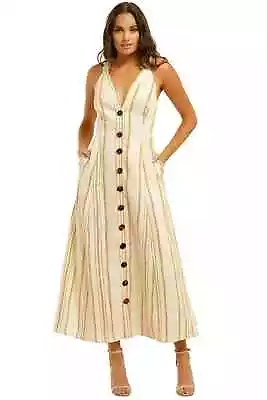 $63.60 • Buy Nicholas Yasmine Dress In Vintage Chain Size 8 AU