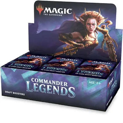 MTG Commander Legends Draft Booster Box (24 Packs) • $199.95