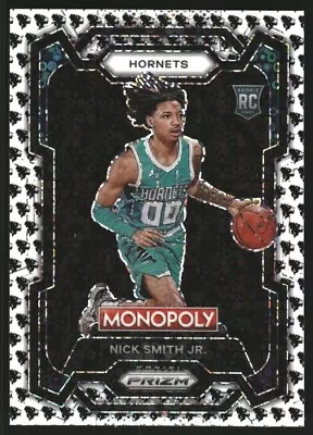 2023-24 Prizm Monopoly Nick Smith Jr. RC Running Mr Monopoly Man Prizm #14 • $10.95