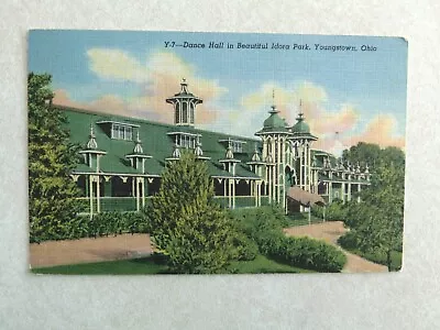 K1578 Postcard Dance Hall In Idora Park Youngstown OH Ohio • $4.99