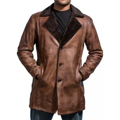 £143.55 • Buy Wolverine Hugh Logan Jackman Coat Halloween Leather Jacket For Men & Women