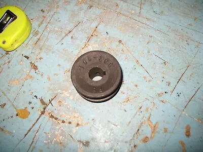 Cast Iron Pulley 2 1/4  V Belt 5/8  Hole 3/16 Key Slot F8 105-106 • $12.75