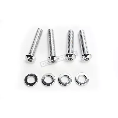 Drag Specialties Chrome Shock Mount Kit - 2401-0942 • $41.95