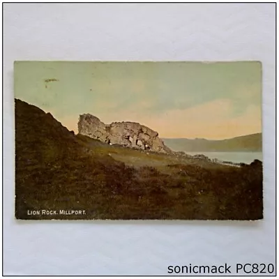 Lion Rock Millport 1900s Postcard (P820) • £3.10