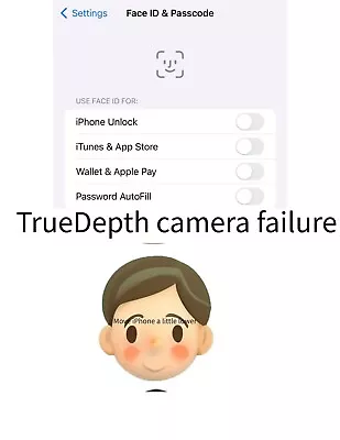 IPhone X XS XR MAX/ 11 1213 No Focus Face ID/Dot Projector Repair Service • $50