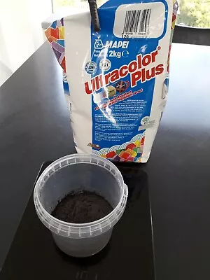 Mapei Ultracolor Plus Black Grout - 120g NOT 2kg Pack! • £2.65