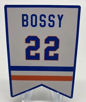 Jersey Retired Number Mini Banner Sticker NEW YORK ISLANDERS You Pick From List • $2.69