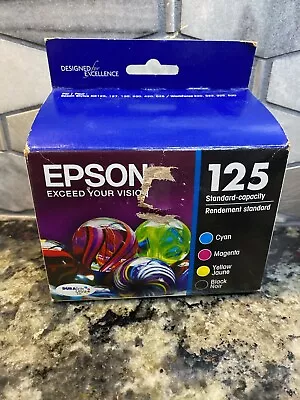 🔥SEALED🔥 Epson 124 Standard Capacity Ink EXP 3/23 Cyan Magenta Yellow... • $29.99