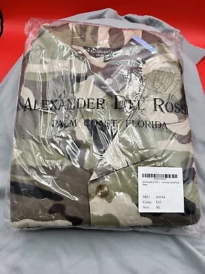 Alexander Del Rossa Men's Lightweight Button Down Pajama Set Camo  XL • $28.99